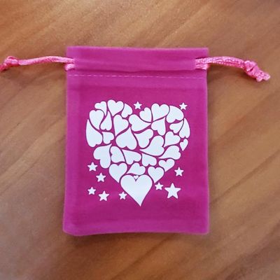 💕​ Hearts &amp; Stars Velveteen Pouches