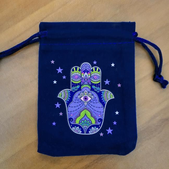 🪬Hamsa Fatima&#39;s Hand Velveteen Pouches