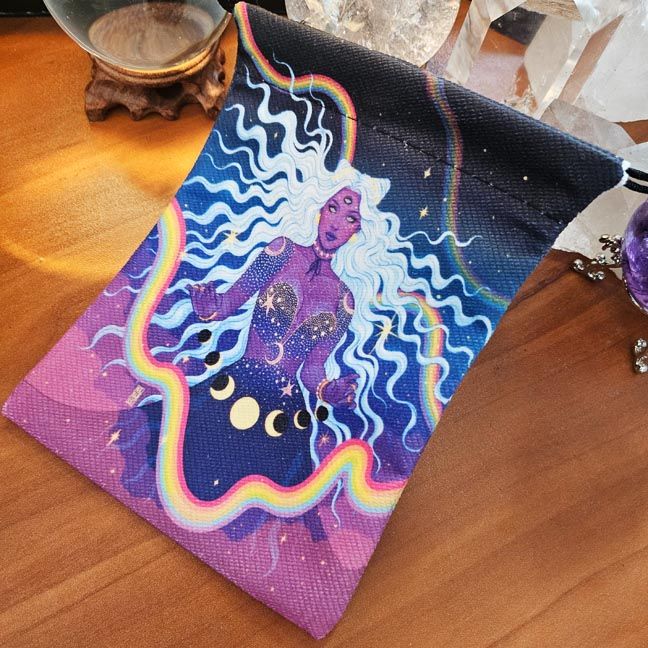 🌓​Triple Moon Goddess pouch