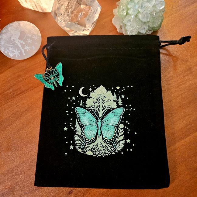 🌳​ Emerald Luna Grove Pouch