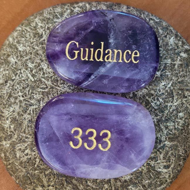 🌟Angelic Code 333 — Palm Stone of Guidance