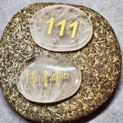 ✨Angelic Code 111 —​ Palm Stone of Inspiration
