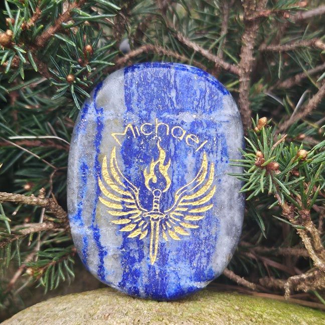 🪽 Archangel Stones – Michael in Lapis