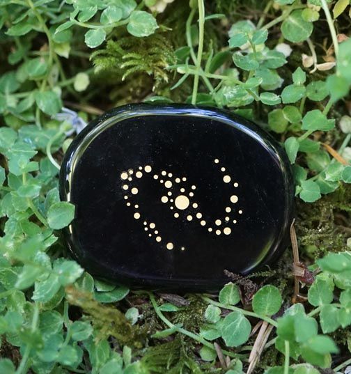 🌠Ascension Stones: Galaxy in Obsidian
