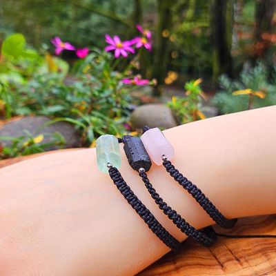 ✨ Elemental Threads Gemstone Bracelets