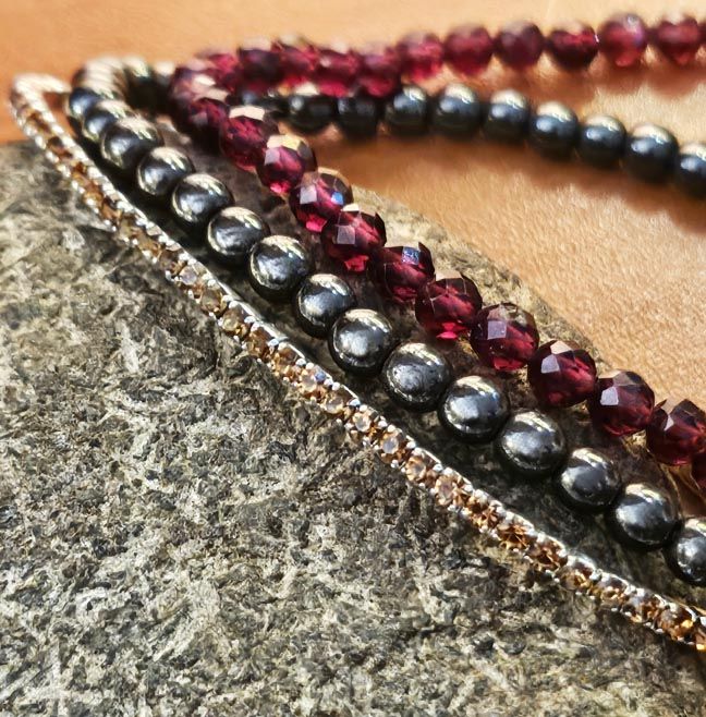 🔥🍃Earth &amp; Fire Dance Bracelet Set - Gift‑ready