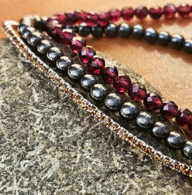 🔥🍃Earth &amp; Fire Dance Bracelet Set - Gift‑ready