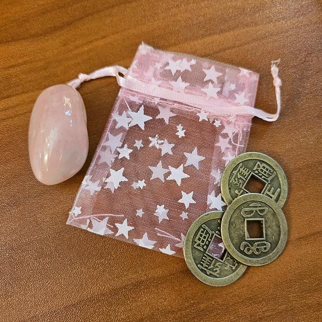 ⭐Stars Pink Organza Bags Set of 10