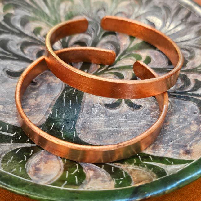 🔸 Copper Essence Cuff Bracelet