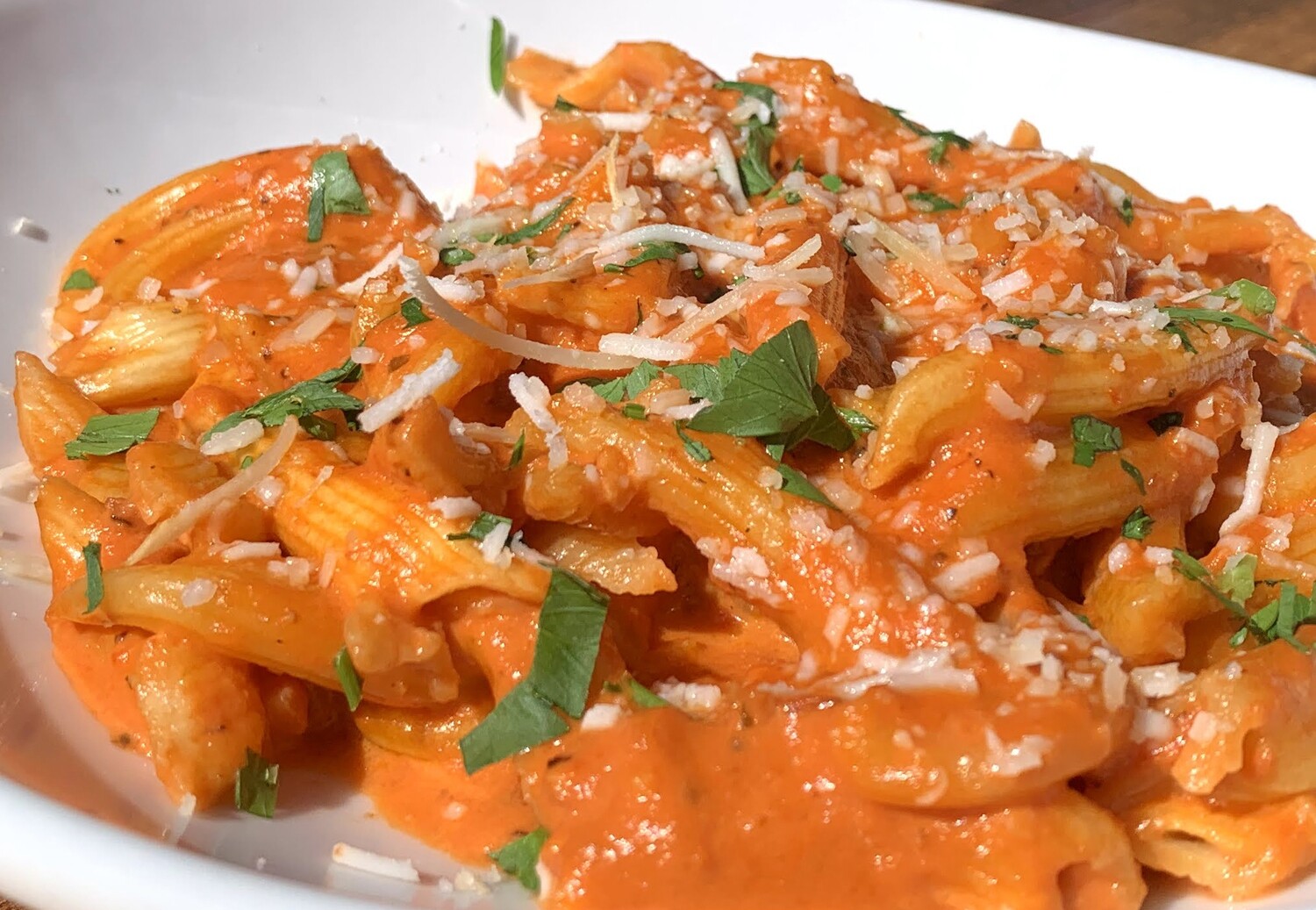 Penne Vodka Tray