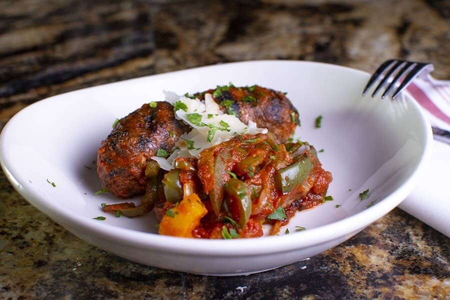 Sausage &amp; Peppers Family Meal