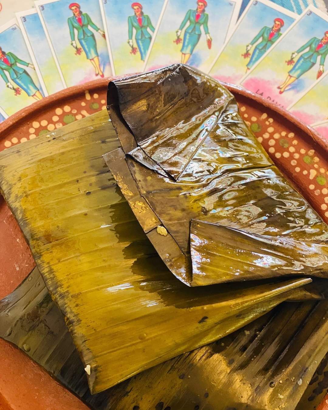 12 Tamales de Mole. (12 Chicken Mole Tamales) Solo para LLevar - Pick Up Only