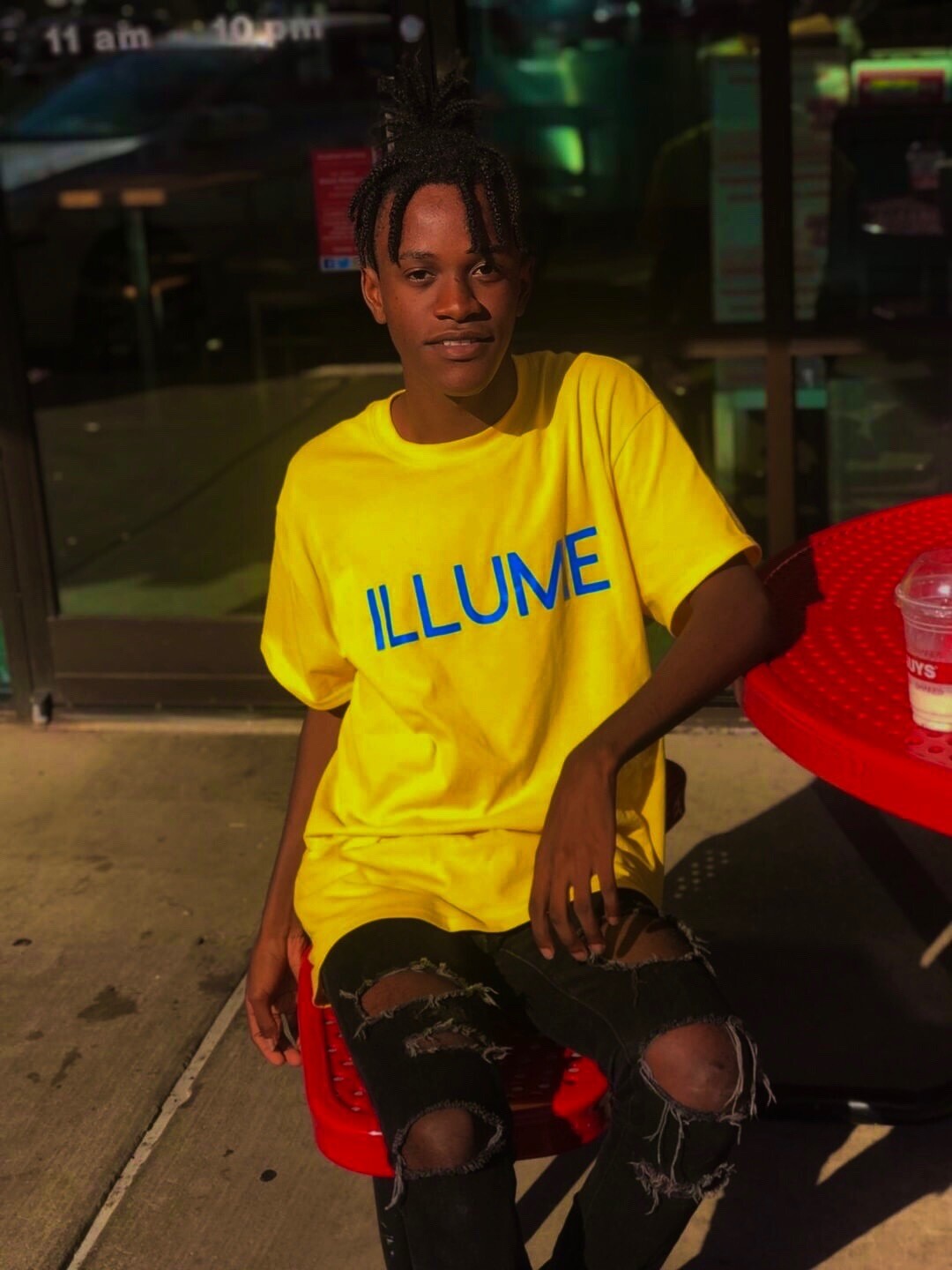 Yellow-Blue Letters