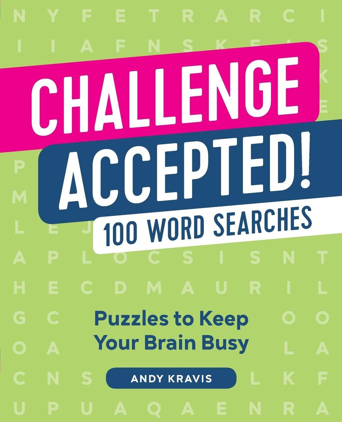 Challenge Accepted!: 100 Word Searches Paperback