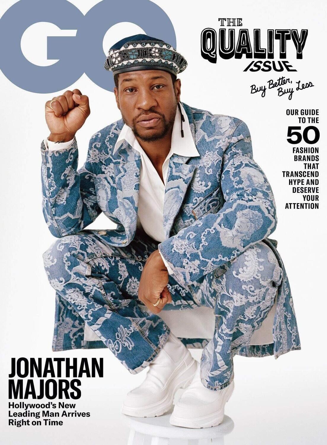 GQ Magazine #10 - Jonathan Majors - inmate Magazines