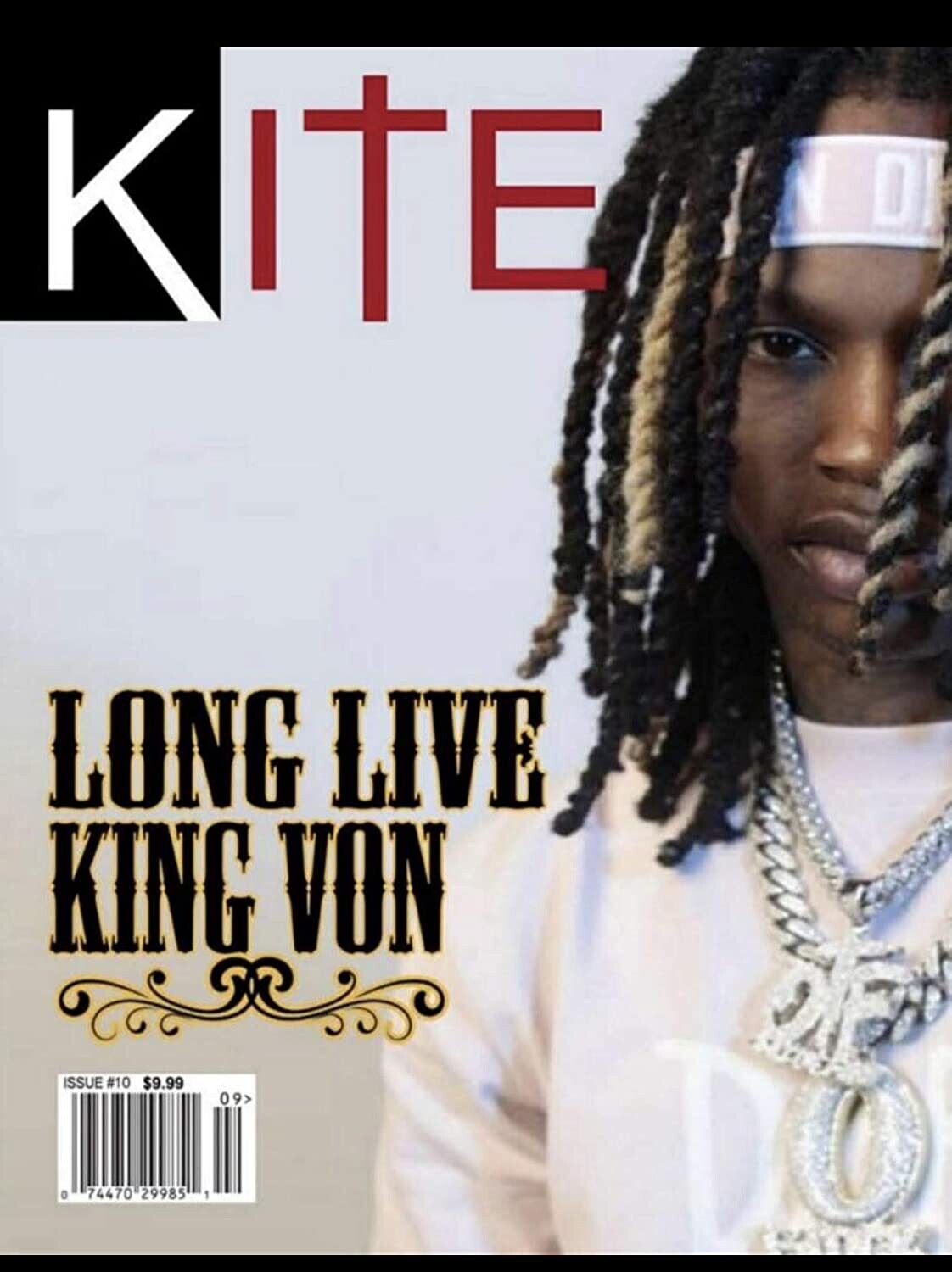 Kite Magazine Issue 10 Year King Von Store Inmate Magazine