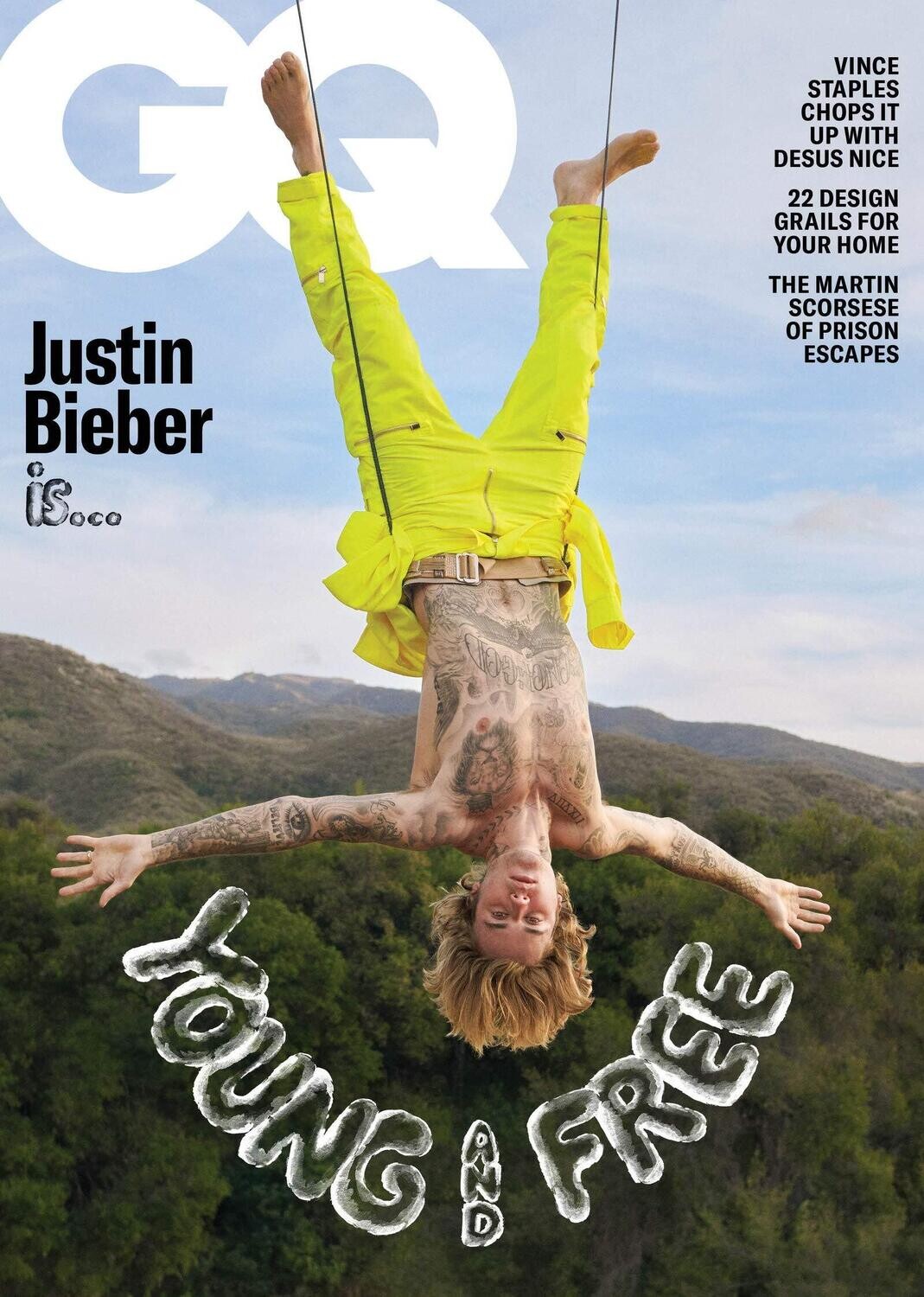 GQ Magazine May 2021 Justin Bieber - inmate Magazines
