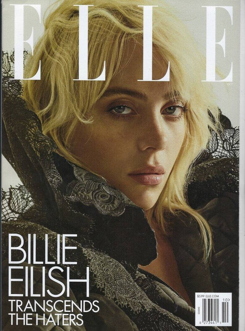 ELLE Magazine ( Billie Eilish ) October 2021