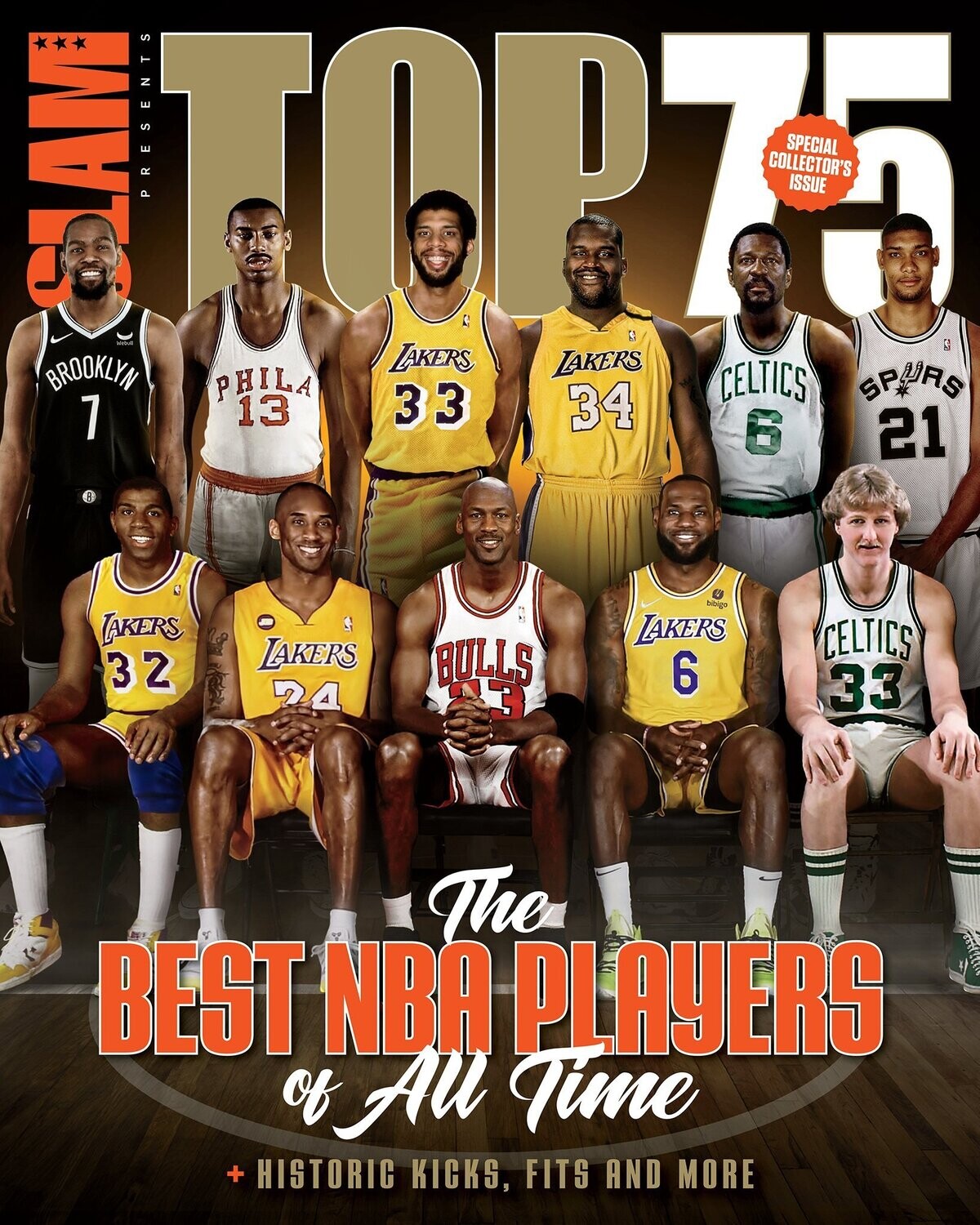 SLAM Presents TOP 75 NBA Players Of All Time - Inmate Magazines