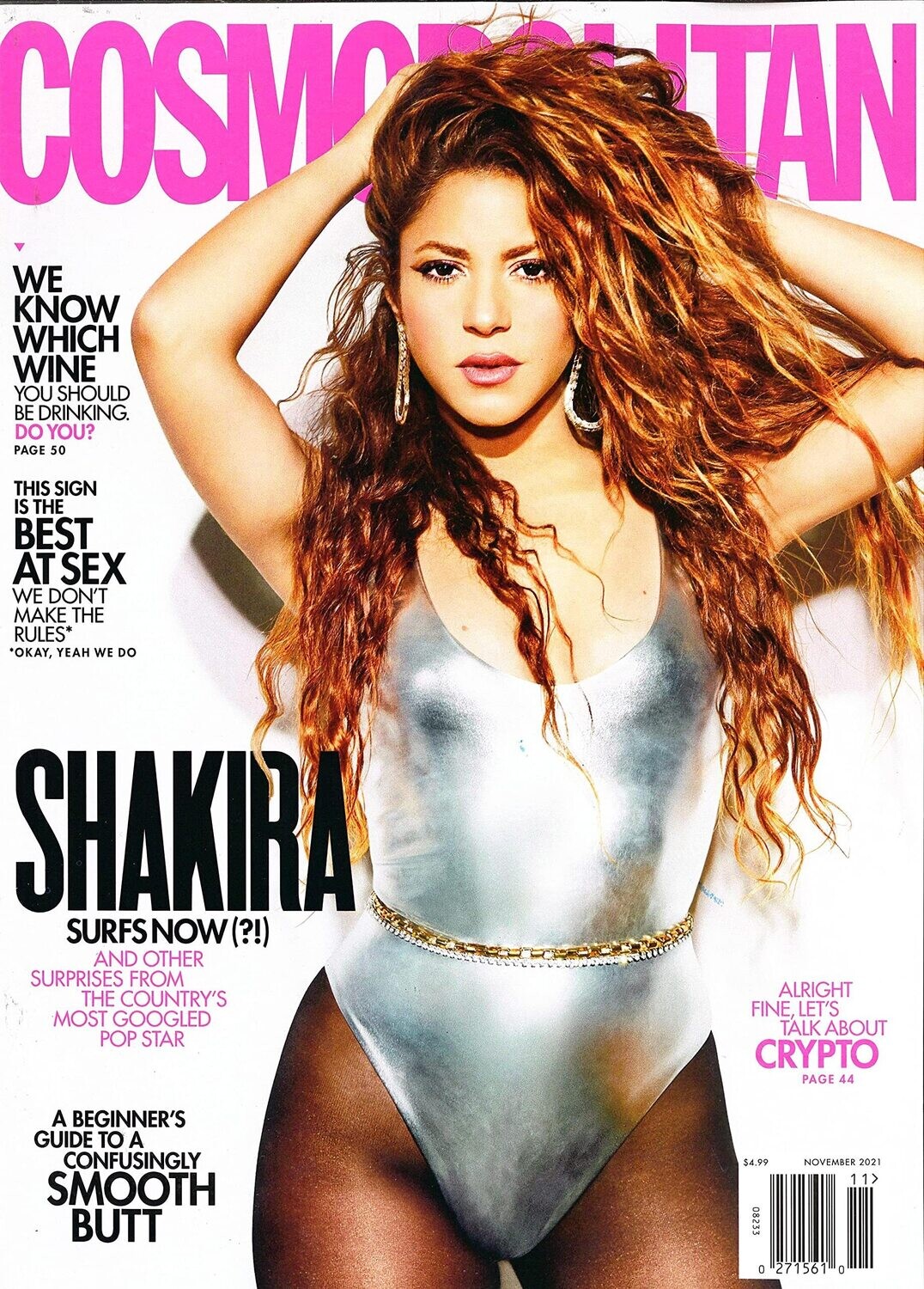 Cosmopolitan Magazine November 2021 - Shakira