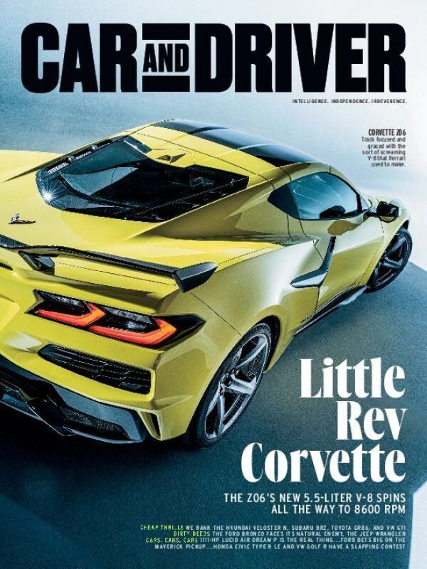 Car and Driver Magazine December 2021 - Inmate Magazines