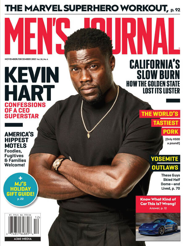 Men's Journal Magazine Nov/Dec 2021 - Kevin Hart