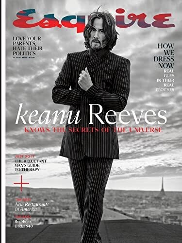 Esquire Magazine Winter 2021/2022 Keanu Reeves