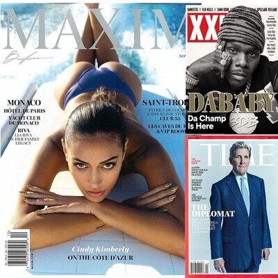 Inmate Magazine Special Time Mag Nov / Maxim Magazine Nov/Dec 2021