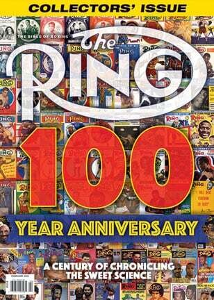 The Ring Magazine February 2022 100 Year Anniversary
