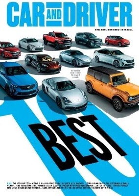 Car and Driver Magazine January 2022 - Inmate Magazines