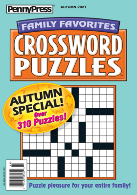 Penny Press Family Favorites Crossword Puzzles Autumn 2021