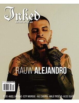 Inked Magazine March 2022 - Rauw Alejandro - Inmate Magazines