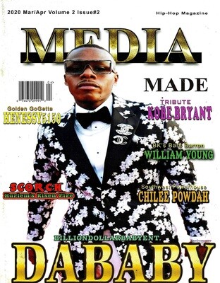 MEDIA MADE Hip Hop Magazine DABABY - Inmate Magazines