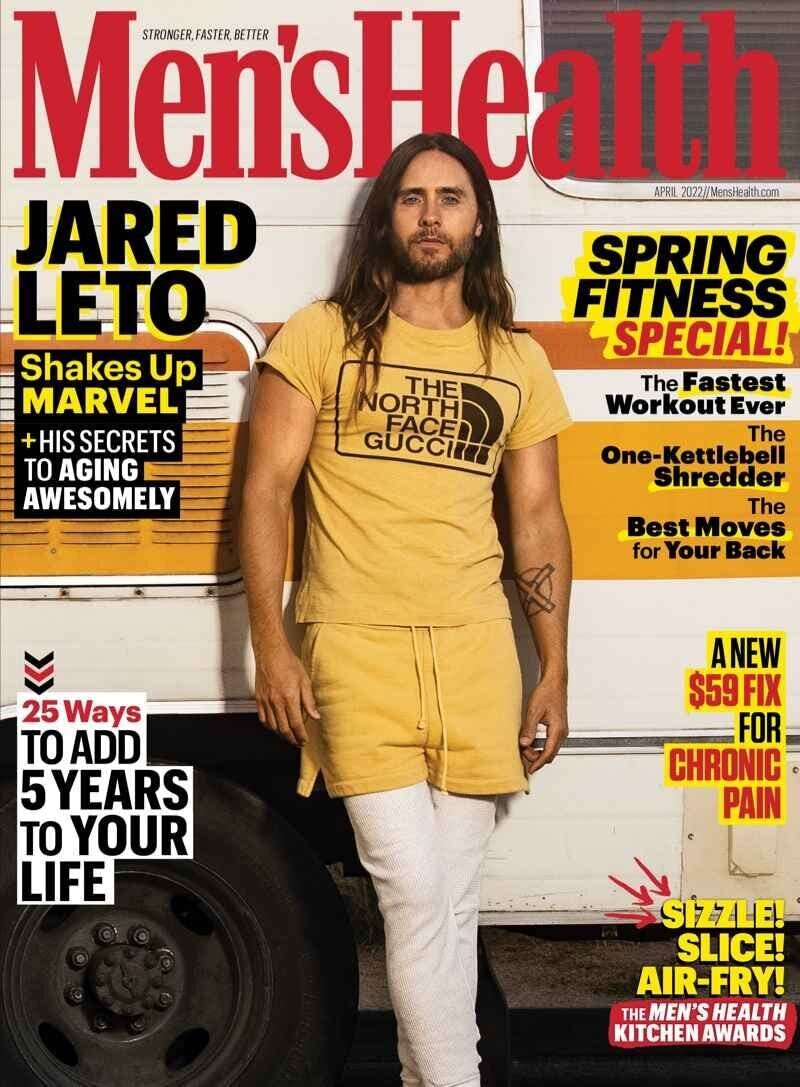 Men's Health Magazine #4 Jared Leto - inmate Magazines