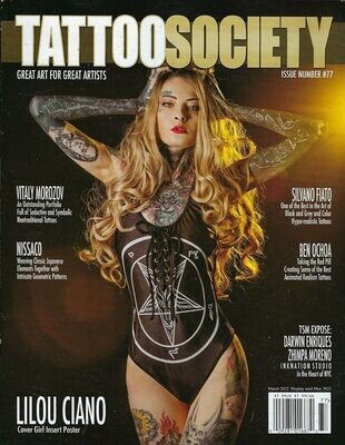 Tattoo Society Magazine Issue 77 2022