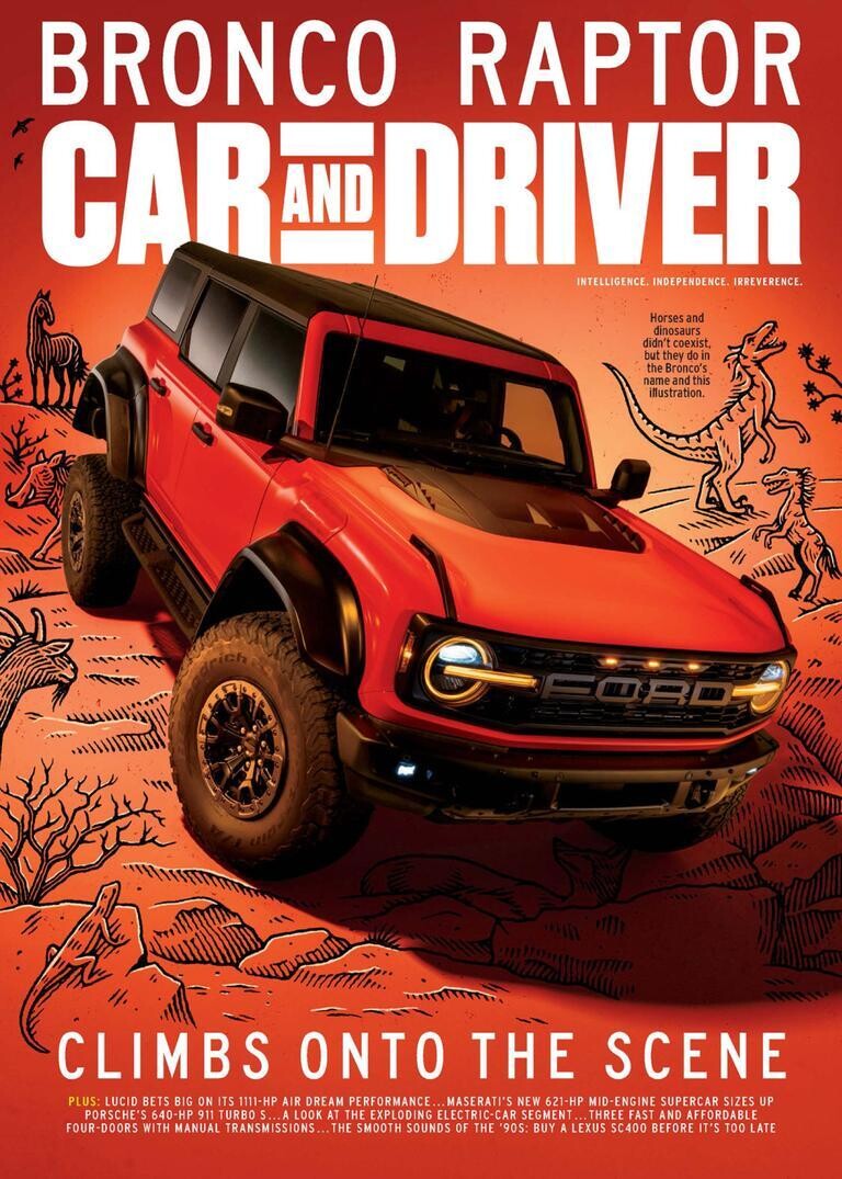 Car and Driver Magazine April 2022
