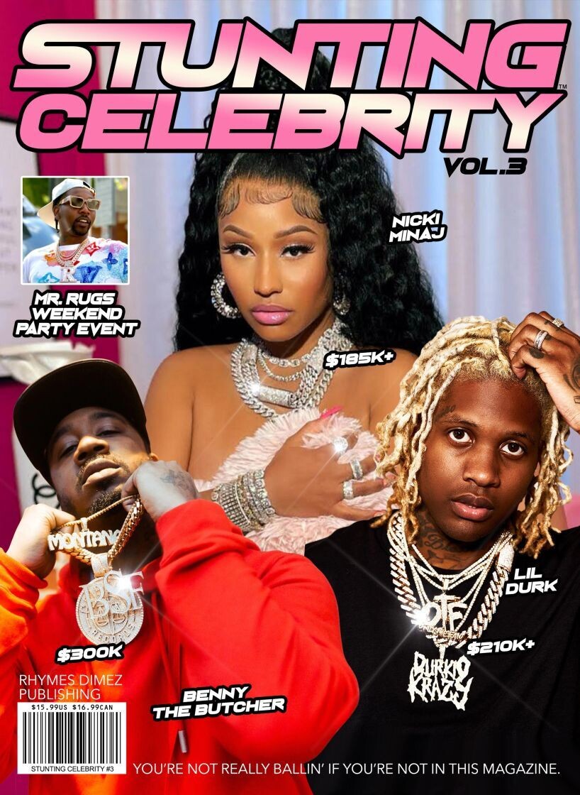 Stunting Celebrity 3 Hip Hop Magazine - Inmate Magazines