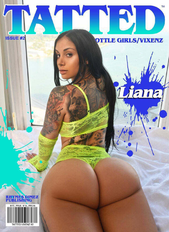 Tatted Bottle Girls and Vixenz Magazine Issue #2- inmate Magazines