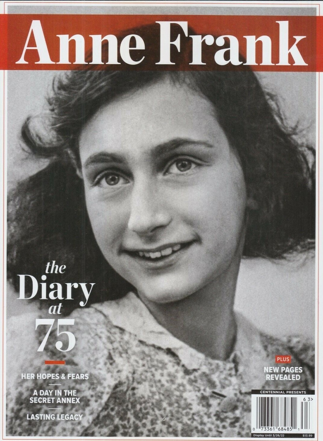 Anne Frank: The Diary at 75 -2022 Magazine Special Edition