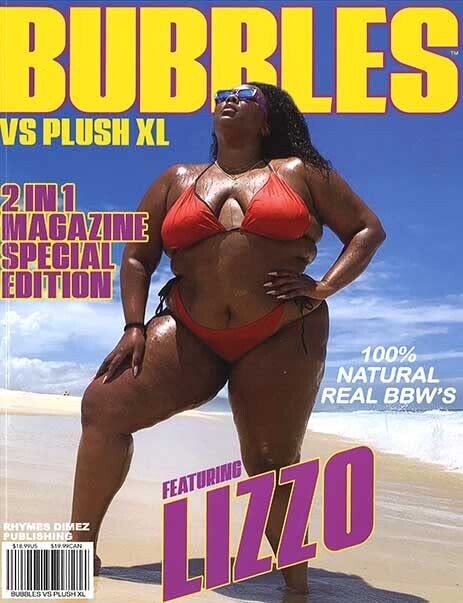 Lizzo:  Bubbles vs Plush XL Magazine 2 In 1 Special Edition Year 2022