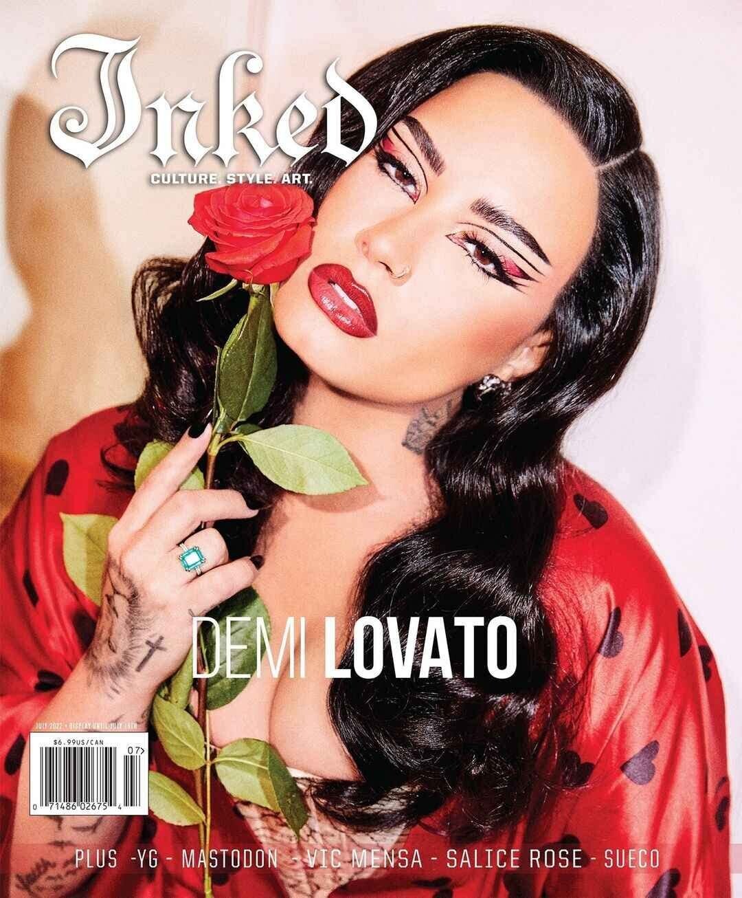 Inked Magazine #7 Demi Lovato