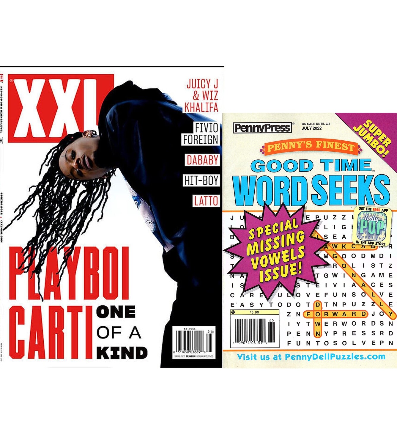 XXL Inmate Magazine/Puzzle Bundle