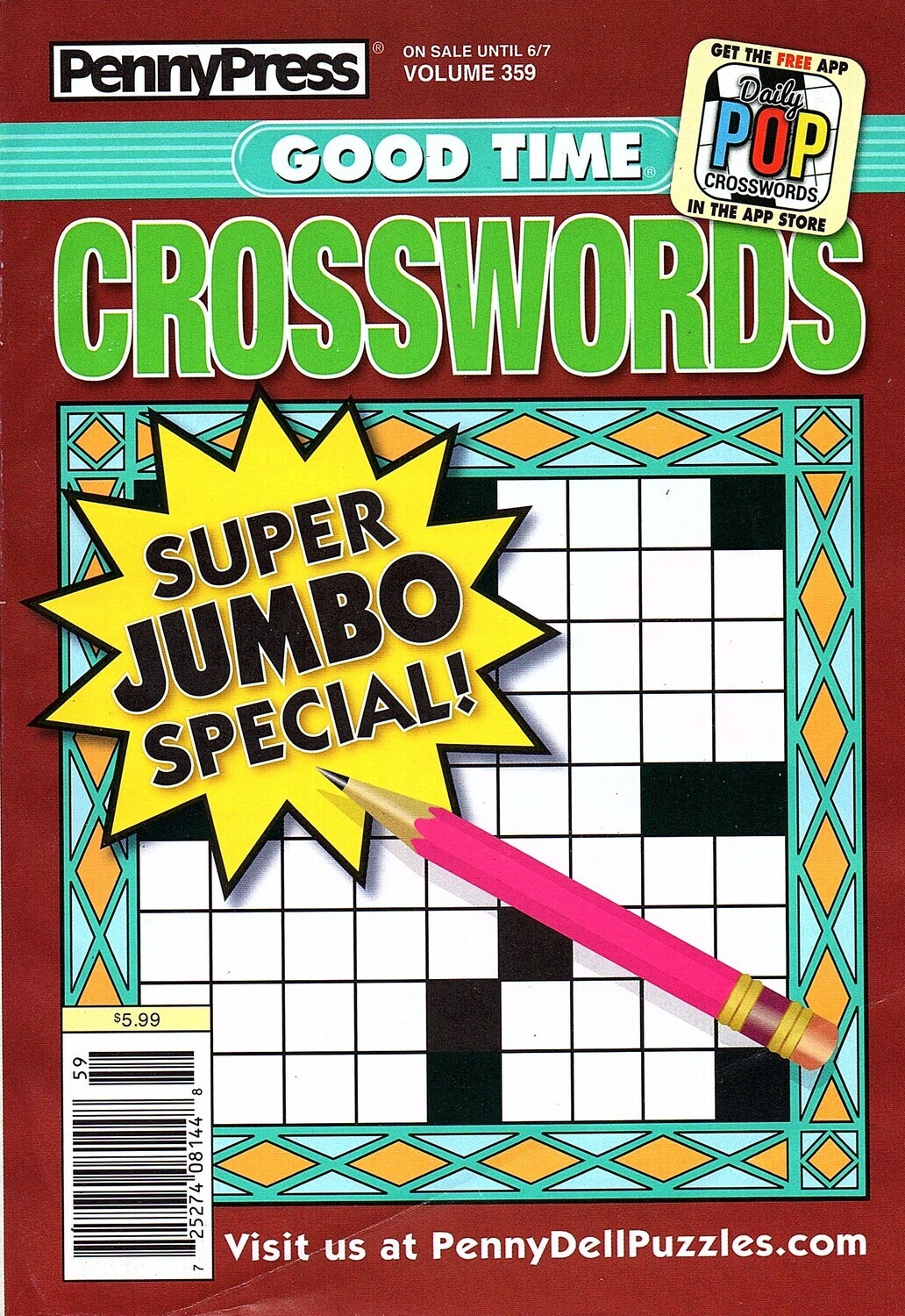 Good Time Crosswords June 2022 V359
