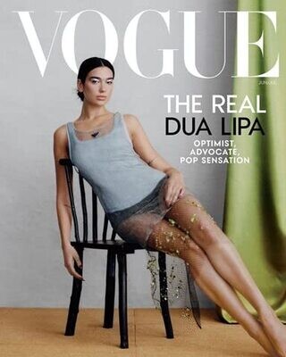 Vogue Magazine June/July 2022 The Real Dua Lipa