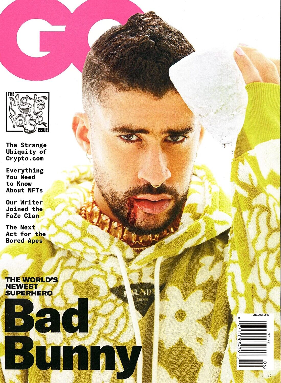 GQ Magazine Jun/Jul 2022 -Bad Bunny