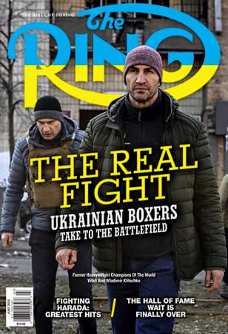 The RING Magazine July 2022 Vitali & Wladimir Klitschko