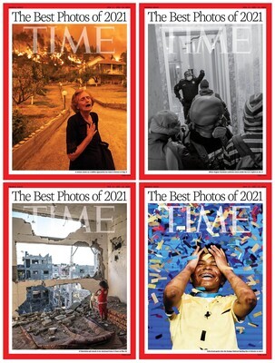 Time Magazine Special - Best Photos of 2021 -covers vary!!