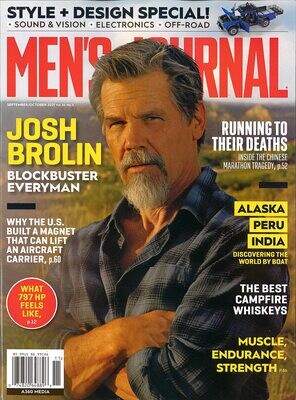 Men's Journal Magazine #10 -Josh Brolin