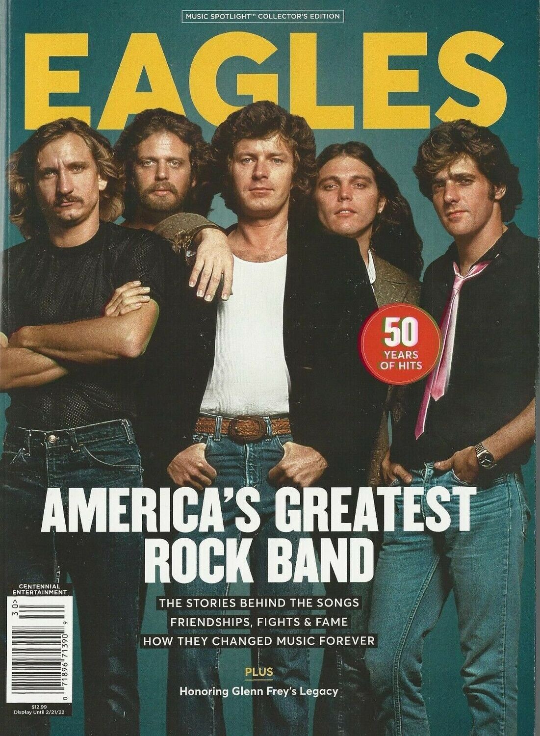 Eagles Centennial Music Spotlight COLLECTOR'S Edition Glenn Frey