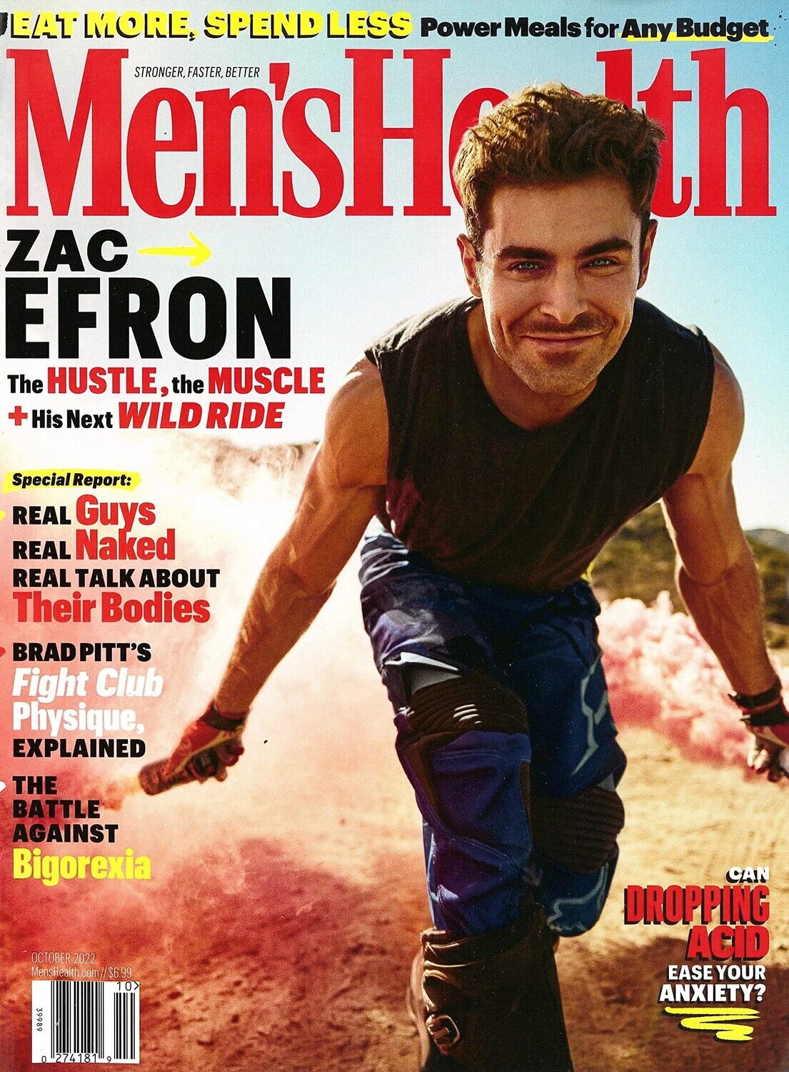 Men's Health Magazine Zac Efron #10
